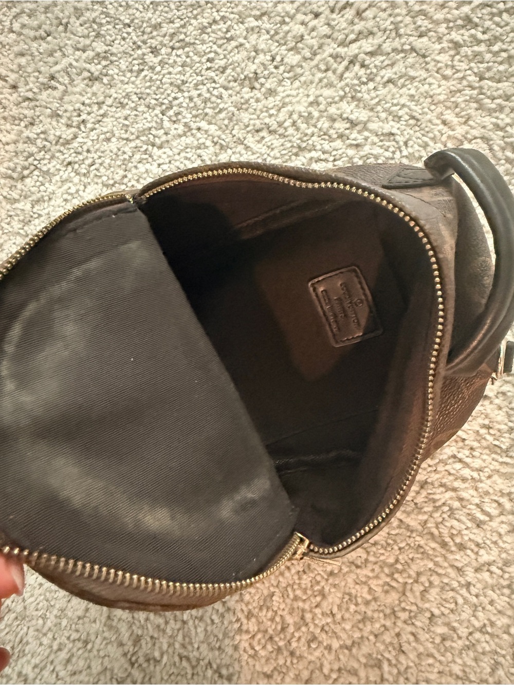 Designer Mini Backpack - Monogram Brown - Picture 3 of 4